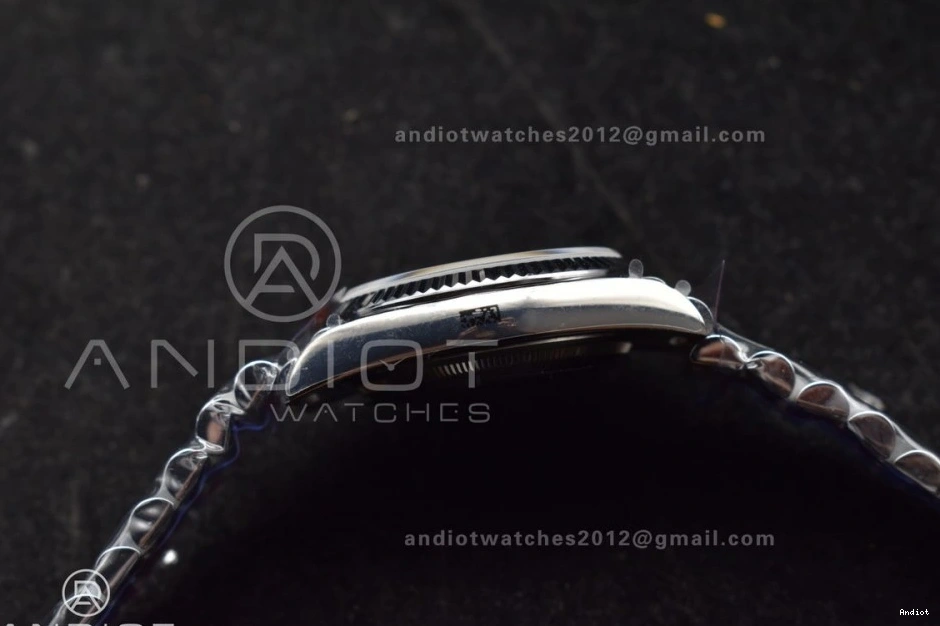 Bracelet vr3255 on Weight) Steel President 904L 36 Crystal SS QF Dial Edition Best (Gain DayDate Blue V5 0412